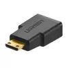 UGREEN 20101-20101 Adaptador Mini-HDMI a HDMI - negro