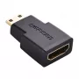 UGREEN 20101-20101 Adaptador Mini-HDMI a HDMI - negro