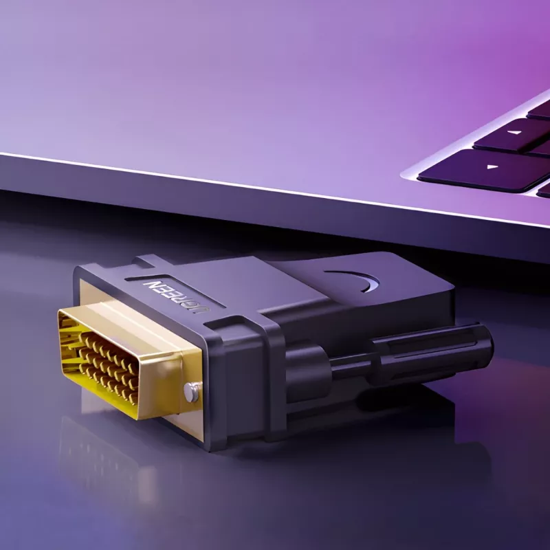 Adaptador DVI (24+1) macho a HDMI hembra UGREEN 20124-20124 - negro