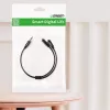 UGREEN cable divisor de auriculares de 3,5mm AUX divisor en Y 25cm negro (20816)