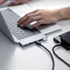 UGREEN 60559 hub USB-C 5 en 2 para MacBook Pro/Air, USB-C PD 100W, HDMI 4K, 3x USB 3.0