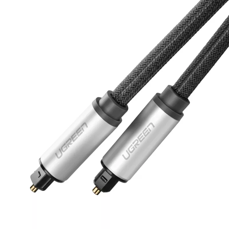 Ugreen AV108 10540 cable de audio digital óptico Toslink/SPDIF 2 m gris