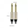 UGREEN AV128 10639 cable mono TS jack 6,35mm a jack 6,35mm 3m - gris