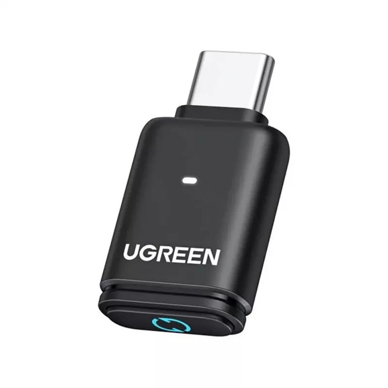 UGREEN BT501 adaptador de audio USB-C Bluetooth 5.3 con transmisor aptX - Negro