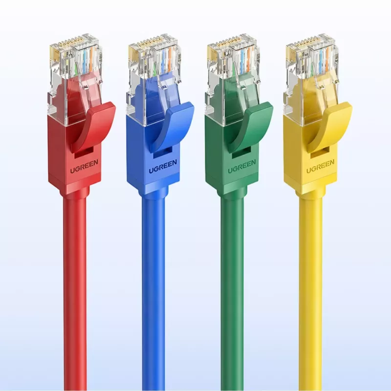 Cable Ethernet Cat6 UTP UGREEN 2M rojo – cable de red patch RJ45 de alta velocidad 10Gbps