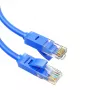 Cable Ethernet plano Cat6 UTP UGREEN 1m azul - cable de red patch RJ45 10Gbps 250MHz