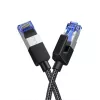 Cable Ethernet Cat8 de nailon trenzado UGREEN - 40Gbps con conectores modulares - 1m