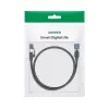 UGREEN Cable Ethernet Cat8 de nailon trenzado - 40Gbps con conectores modulares - 3m