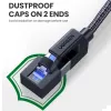 UGREEN Cable Ethernet Cat8 Trenzado de Nylon - 40Gbps con Conectores Modulares - 5m