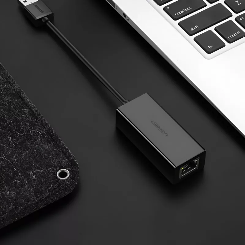 UGREEN CM111 Adaptador USB 3.0 a RJ45 Gigabit Ethernet - Negro