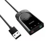UGREEN CM129 Adaptador de Sonido Estéreo Externo USB-A a 3,5mm - Negro