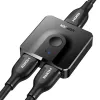 Conmutador HDMI 4K bidireccional 2 en 1 UGREEN CM217-50966 - negro