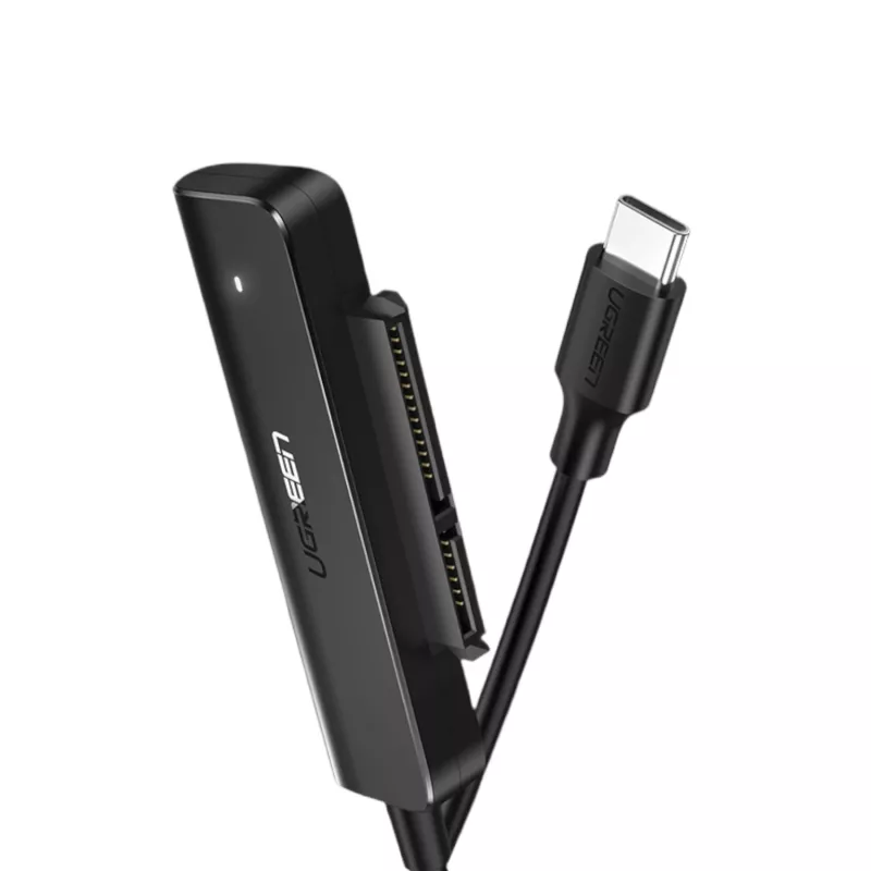 UGREEN CM321 Cable convertidor USB-C a SATA HDD/SSD de 2,5 pulgadas 5Gbps negro