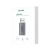 UGREEN CM383-80864 Adaptador de sonido externo USB-A a conector de audio de 3,5 mm - Plateado