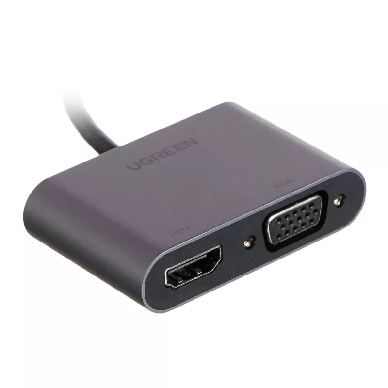 UGREEN CM449 Adaptador de pantalla USB-A a HDMI + VGA 1080P