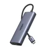 Ugreen CM639 Hub USB-C 10 en 1 con 2x HDMI, 2x USB, RJ45, SD/TF, PD 100W