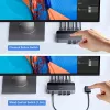 UGREEN CM664 Conmutador KVM HDMI 2x1 4K@60Hz Negro