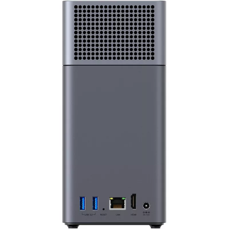 UGREEN DH2300 + 2x 6 TB Seagate IronWolf HDD pack (negro)