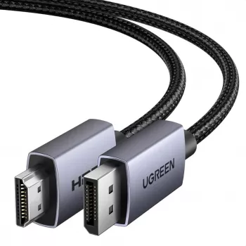 UGREEN Cable adaptador DisplayPort a HDMI 4K@30Hz 1m negro DP125
