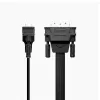UGREEN Adaptador de vídeo activo DVI-D 24+1 a VGA (conector macho a conector hembra) – negro