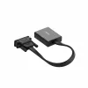 UGREEN Adaptador de vídeo activo DVI-D 24+1 a VGA (conector macho a conector hembra) – negro