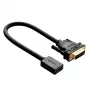 UGREEN adaptador de cable DVI a HDMI 15cm macho a hembra 1080p Full HD Negro