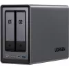 UGREEN DXP2800+ Pack 2x Seagate IronWolf HDD - NAS de 2 bahías con Intel Celeron N5105, 8GB DDR4, 2x 2,5GbE, incl. 2x 4TB HDD