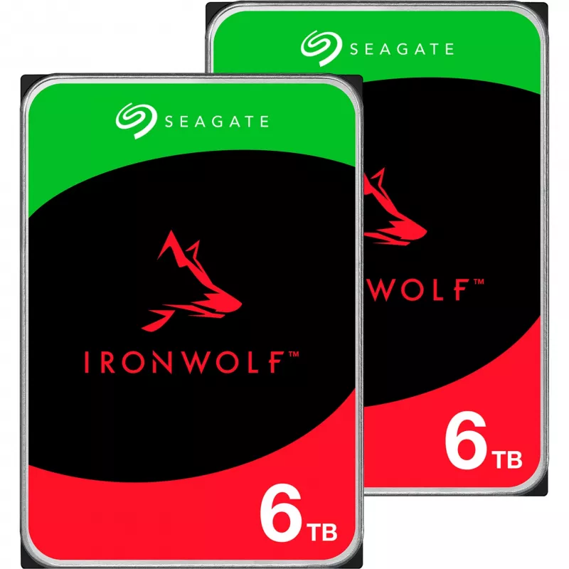 UGREEN DXP2800+ Pack 2x Seagate IronWolf HDD - NAS de 2 bahías con Intel Celeron N5105, 8GB DDR4, 2x 2,5GbE, incl. 2x 4TB HDD