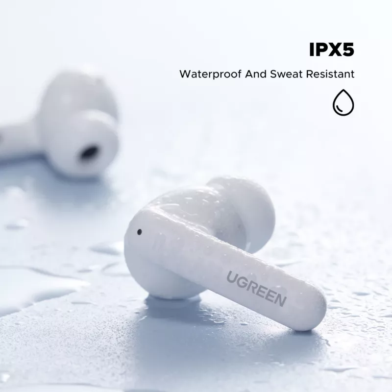 UGREEN EchoBuds Magic Auriculares intrauditivos inalámbricos, blanco