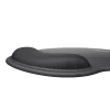 Alfombrilla de ratón ergonómica UGREEN LP668 – reposamuñecas de gel, superficie de tela lisa, base de goma antideslizante, negro