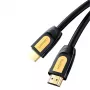 UGREEN HD101 cable HDMI 2.0 4K 60Hz 2m negro-amarillo