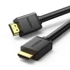 Cable HDMI UGREEN HD104 2.0 4K 60Hz HDR 18Gbps conector macho a macho 10m negro