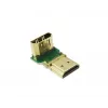 UGREEN Adaptador HDMI en ángulo 90 grados hacia abajo 4K 60Hz HD112 negro