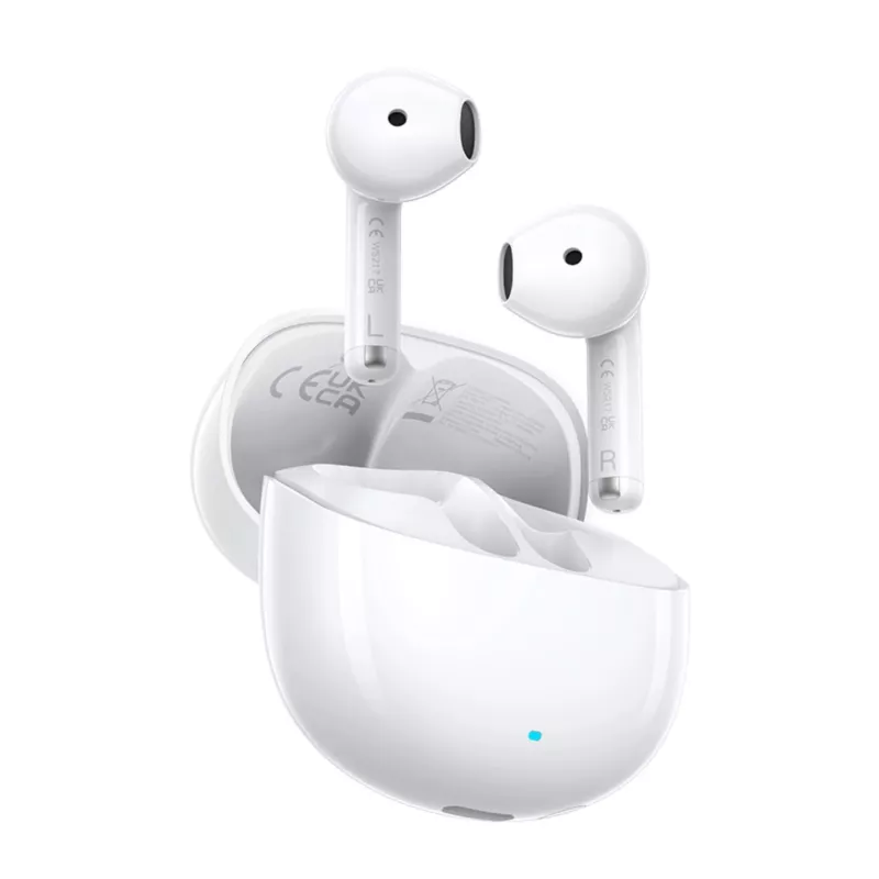 UGREEN Lightbuds Basic Auriculares True Wireless Semi-In-Ear, Bluetooth 5.3, 30h Batería, IPX5, Blanco