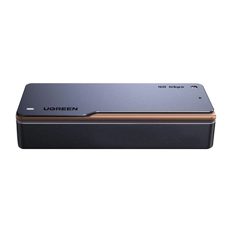 UGREEN carcasa para SSD M.2 NVMe D703 USB4 40Gbps sin herramientas aluminio Space Grey