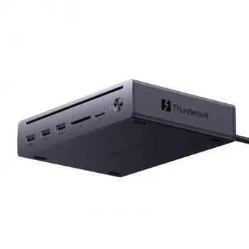 UGREEN Maxidok Estación de acoplamiento Thunderbolt 5 10 en 1 con triple pantalla 8K y Power Delivery 140W