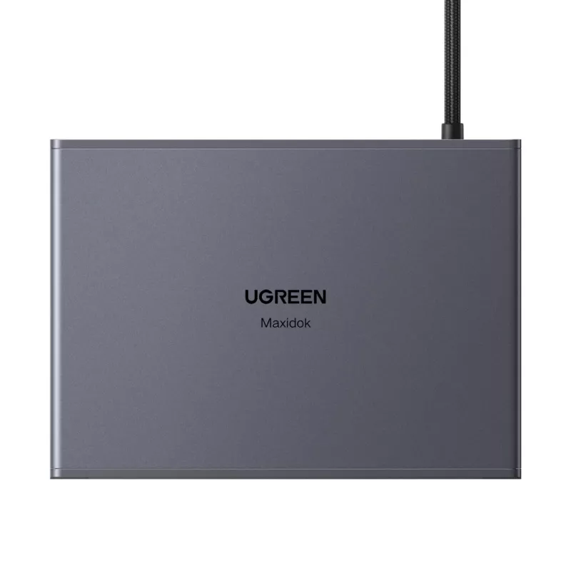 UGREEN Maxidok Estación de acoplamiento Thunderbolt 5 10 en 1 con triple pantalla 8K y Power Delivery 140W