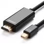 UGREEN Cable Mini DisplayPort a HDMI 4K 1,5m Negro