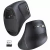 UGREEN Ratón vertical multimodo Bluetooth y 2.4G inalámbrico – negro