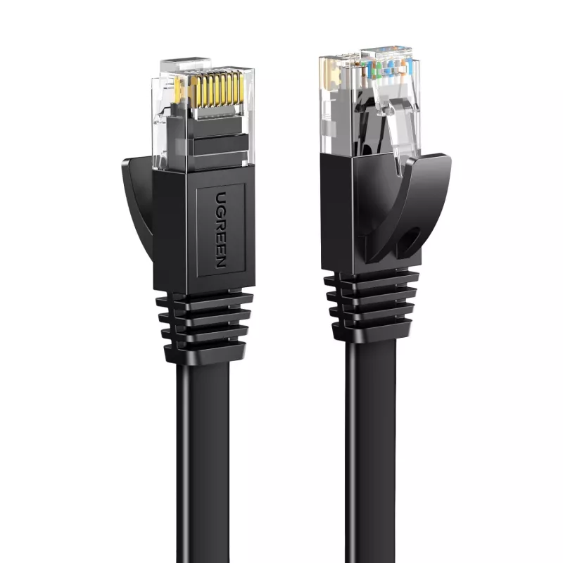 UGREEN NW102 Cable de parcheo Ethernet Cat.6 UTP RJ45 3m negro