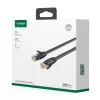UGREEN NW102 Cable Ethernet plano Cat6 U/UTP 20m - Negro