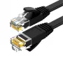 UGREEN NW102 Cable Ethernet plano Cat6 U/UTP 20m - Negro