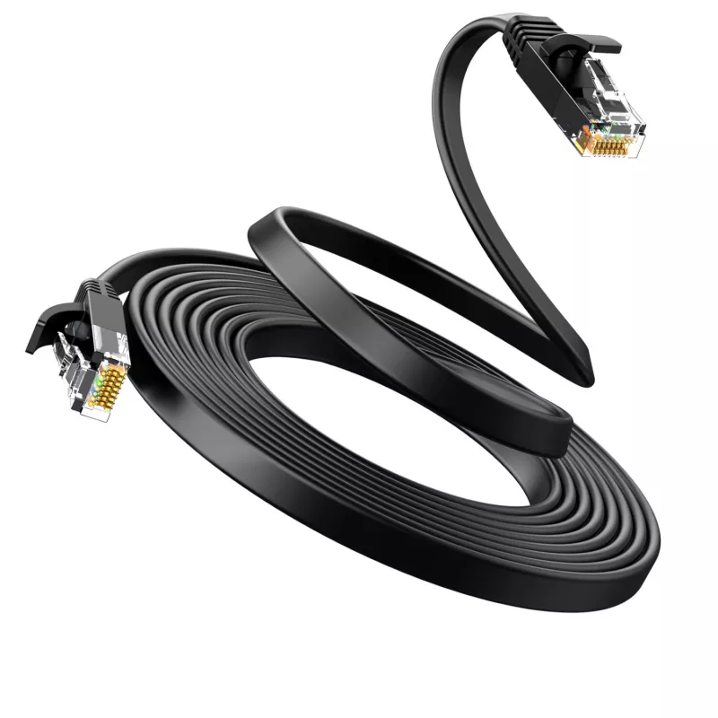 UGREEN NW102 Cable Ethernet Plano Cat6 U/UTP 30m - Negro