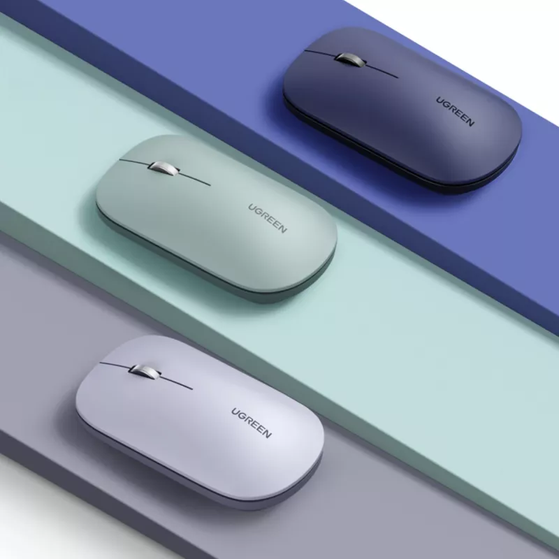 UGREEN Ratón inalámbrico portátil 2,4GHz - gris