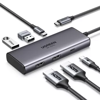 UGREEN Revodok Pro 206 hub USB-C 6 en 1 (15852)