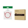 Cable de red LAN Ethernet UGREEN RJ45 CAT6 0,5m - rojo (1Gbps, 250MHz)