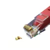 Cable de red LAN Ethernet UGREEN RJ45 CAT6 0,5m - rojo (1Gbps, 250MHz)