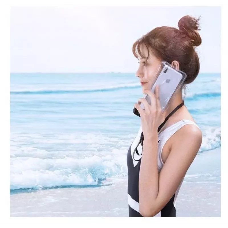 UGREEN Funda Universal Impermeable para Móvil IPX8 hasta 30m Negra