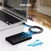UGREEN US184 cable USB-A a USB-C 3.0, 2 m, negro
