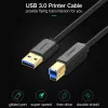 UGREEN US210 cable USB 3.0 A a B, 2m, negro
